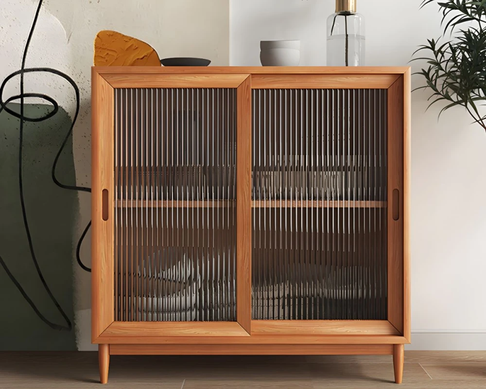 sideboard with drawers and shelves