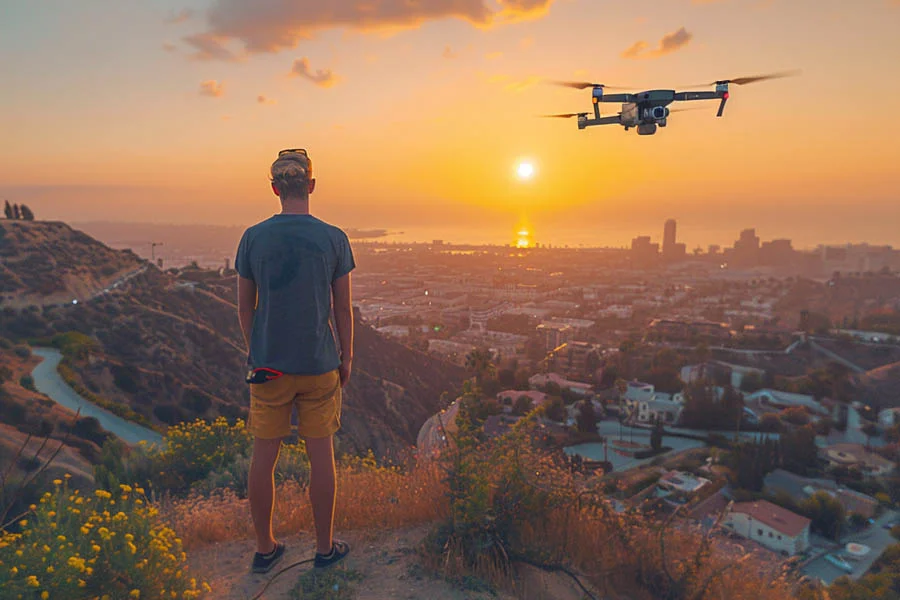 miniature drone with camera